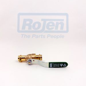LEAD FREE BRASS PRESS BALL VALVE 1/2"