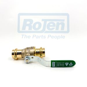 LEAD FREE BRASS PRESS BALL VALVE 3/4"