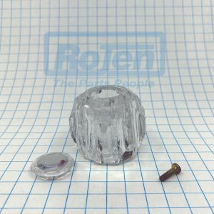 POWERS LUCITE HANDLE ASSEMBLY
