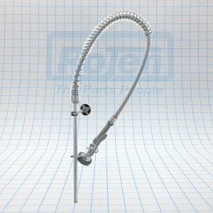T&S BRASS PRE-RINSE TOP HALF 18″ WITH BRACE