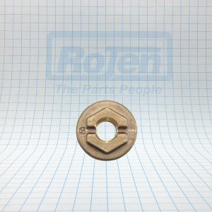 POWERS STR STOP BONNET NUT, ROUGH BRASS