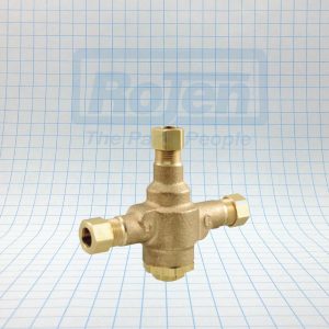 POWERS THERMOSTATIC MIXING VALVE 3/8″ COMPRESSION